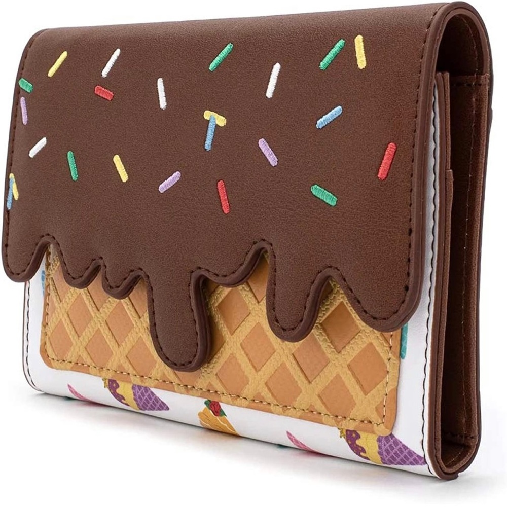 PRICE FIRM NWT Discontinued Loungefly Ice cream Wallet Licensed